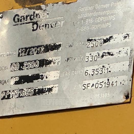 Used 2500HP CAT/CAT Frac Pump