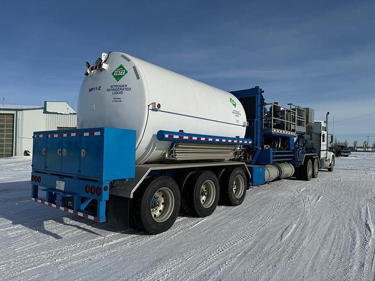 Used High Rate 840K Nitrogen Pumper Tractor and Trailer