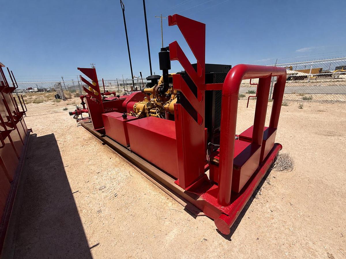 Used JWS  185 Well Service Pumps with Pits