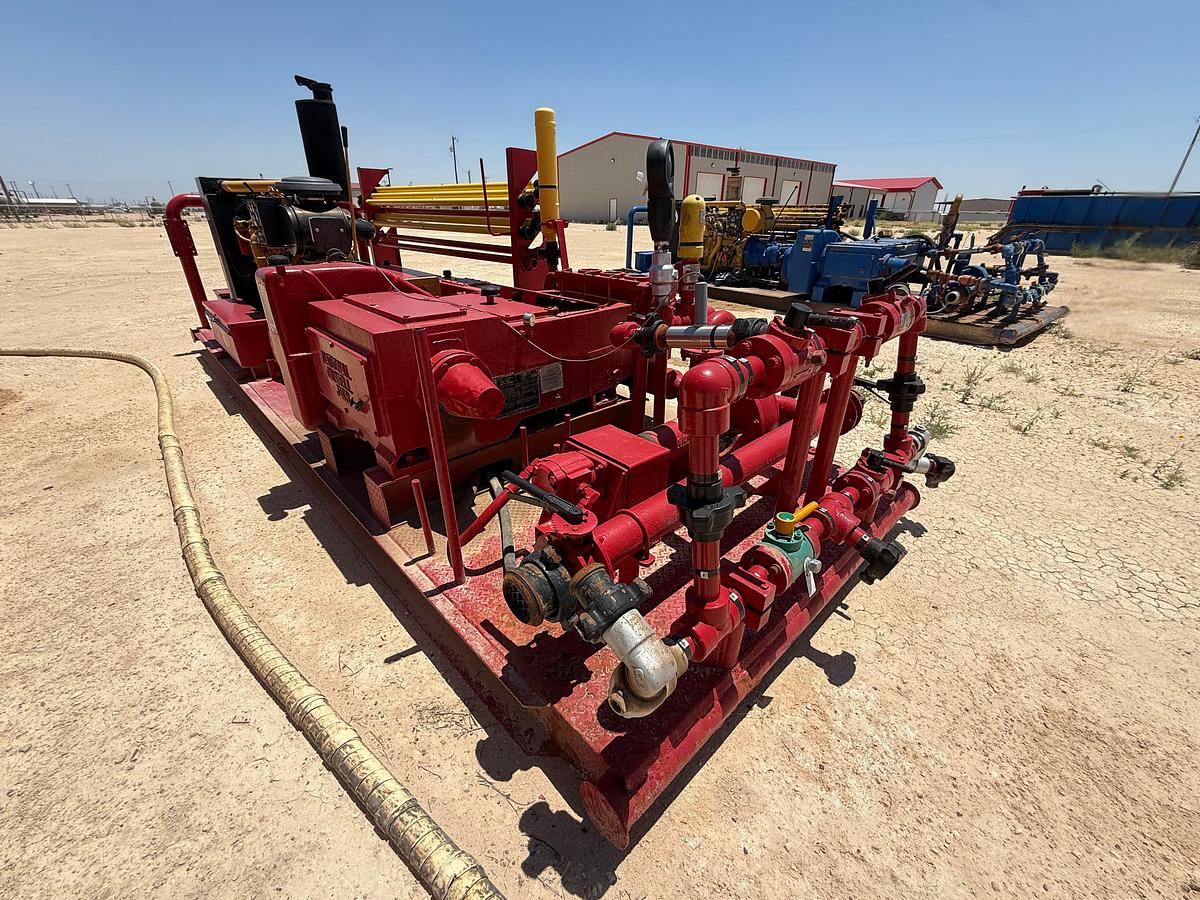 Used JWS  185 Well Service Pumps with Pits