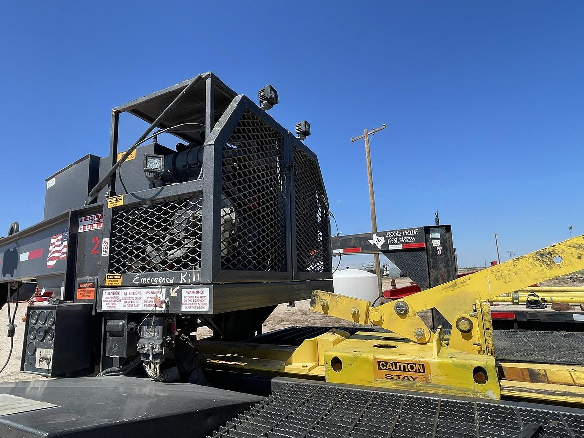 Used (2) Service King Pipe Buddy Laydown Machines