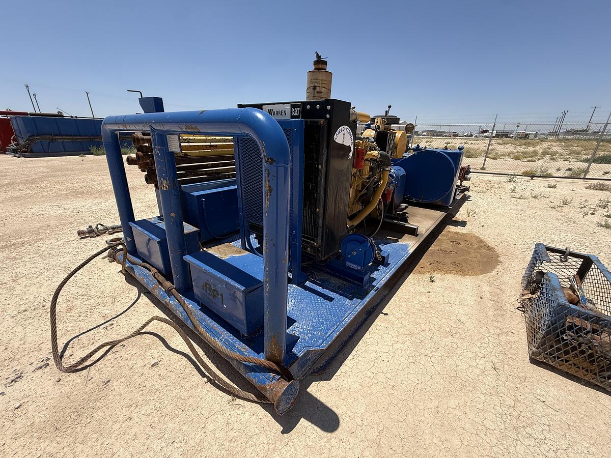 Used JWS  185 Well Service Pumps with Pits