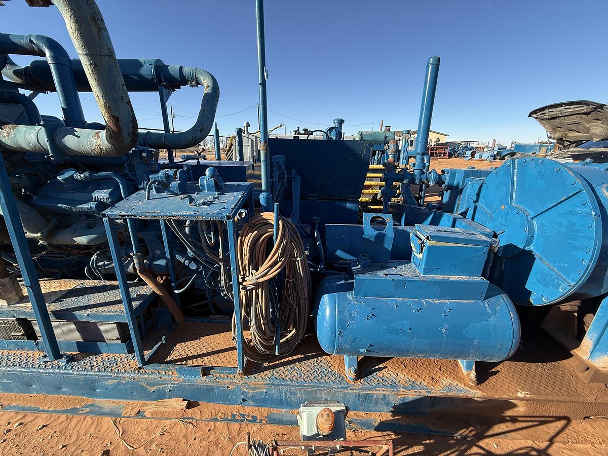 Used NOV SA640-5 Pump Skid