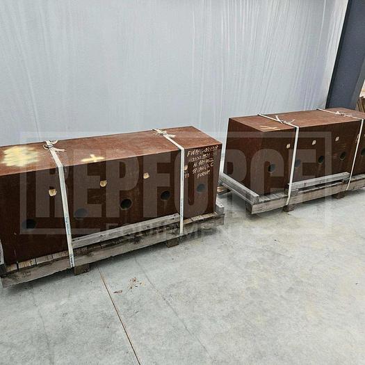 Used (4) Quintuplex Stainless Steel Fluid Ends Forgings