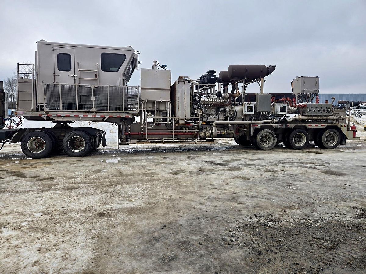 Used 2012 TEAS Quintuplex Double Pump Trailer