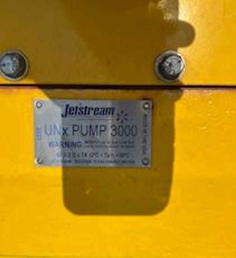 Used 2021 Jetstream 3000 Hydrostatic Test Pump