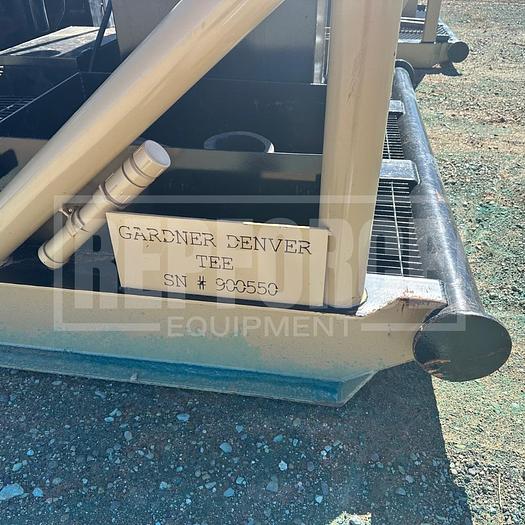 Used Gardner Denver TEE Pump Skid