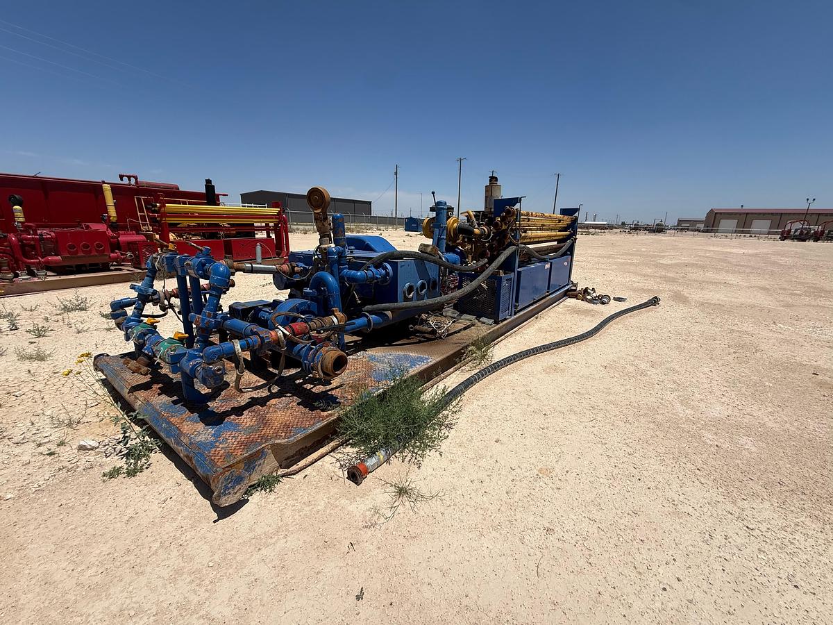 Used JWS  185 Well Service Pumps with Pits