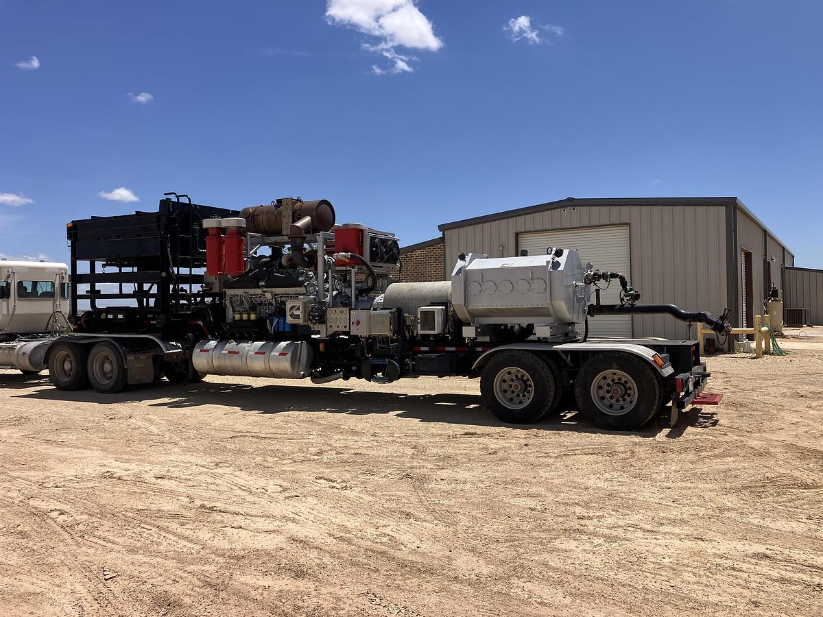 Used Dual Fuel Quinuplex Frac Pump Package