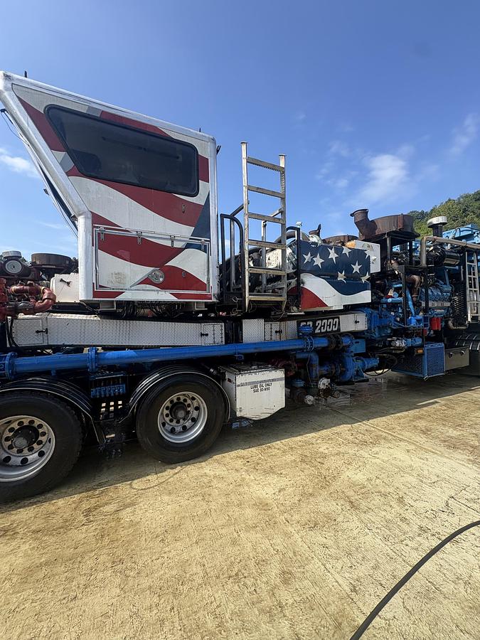 Used GEFCO DP2000 Double Quintuplex Fluid Pump