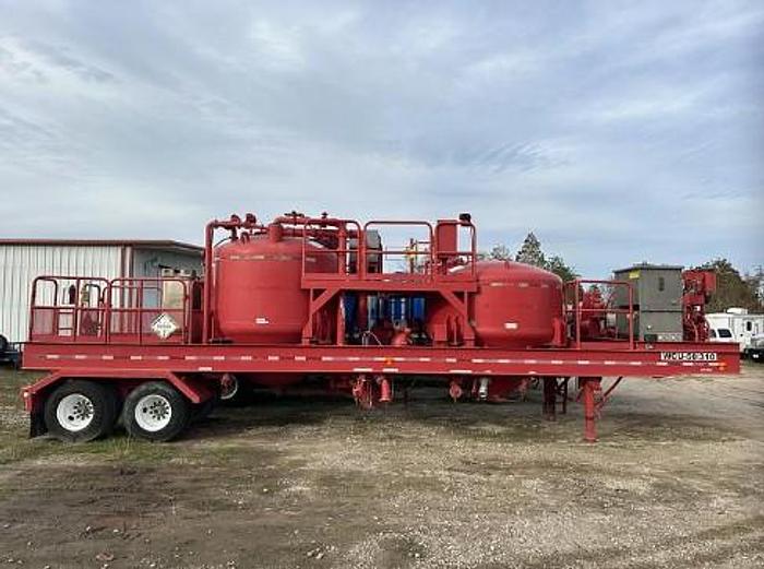 Used 2011 Wilco WCU-50/310 Batch Mixer Combo Trailer