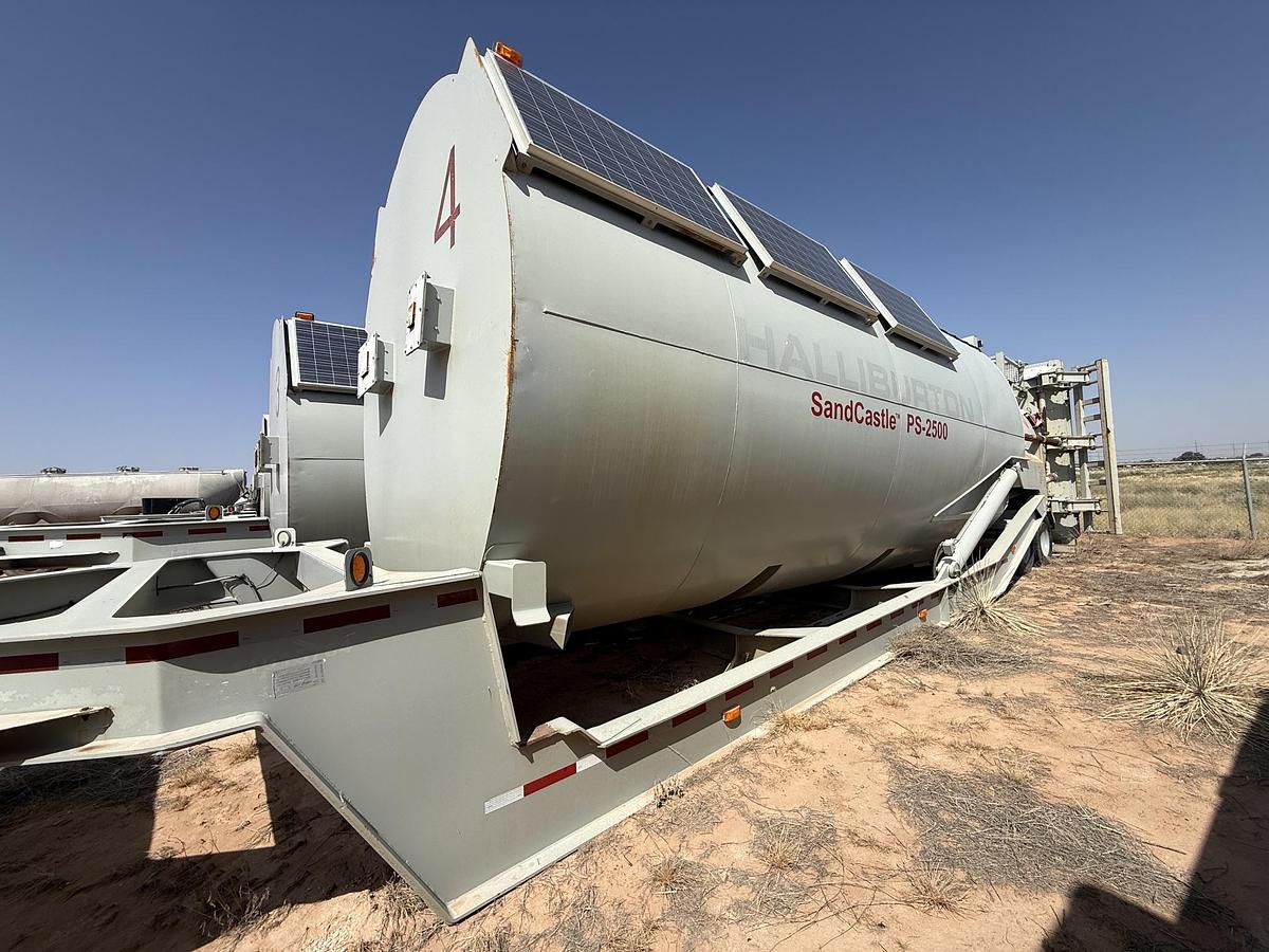 Used (4) SandCastle PS-2500 Silos