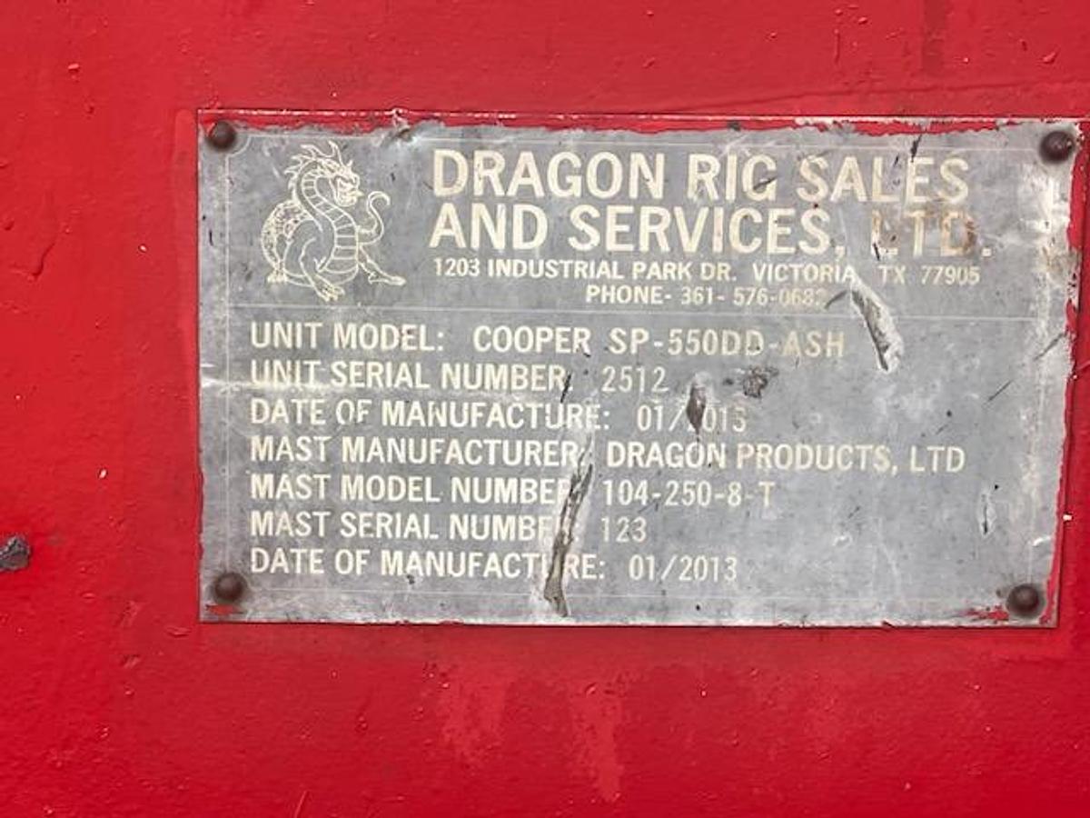 Used (2) 2013 Cooper SP550 Rigs