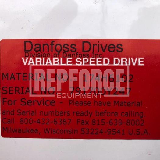 Used (2) Danfoss Variable Speed Drives (New)