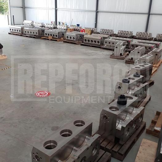 Used 4” SPM Compatible Quint Fluid Ends (Italy 15-5 SS MTR)