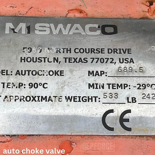 Used Miscellaneous Chokes & Valves