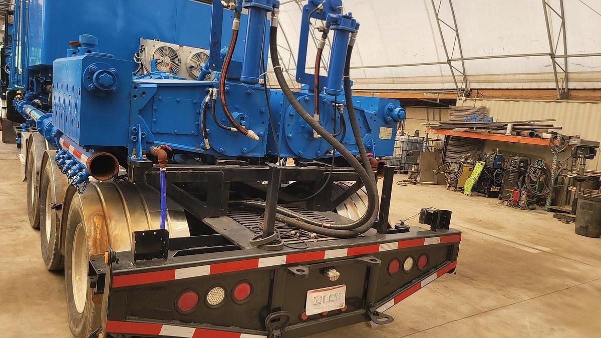 Used GEFCO DP2000 Rebuilt Double Quintuplex Fluid Pump