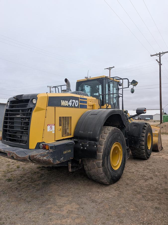 Used 2017 Komatsu WA470-8 Wheel Loader