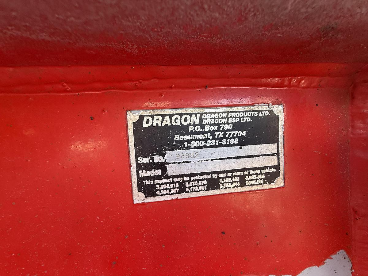 Used 2013 Dragon Quintuplex 2500 HP Pump