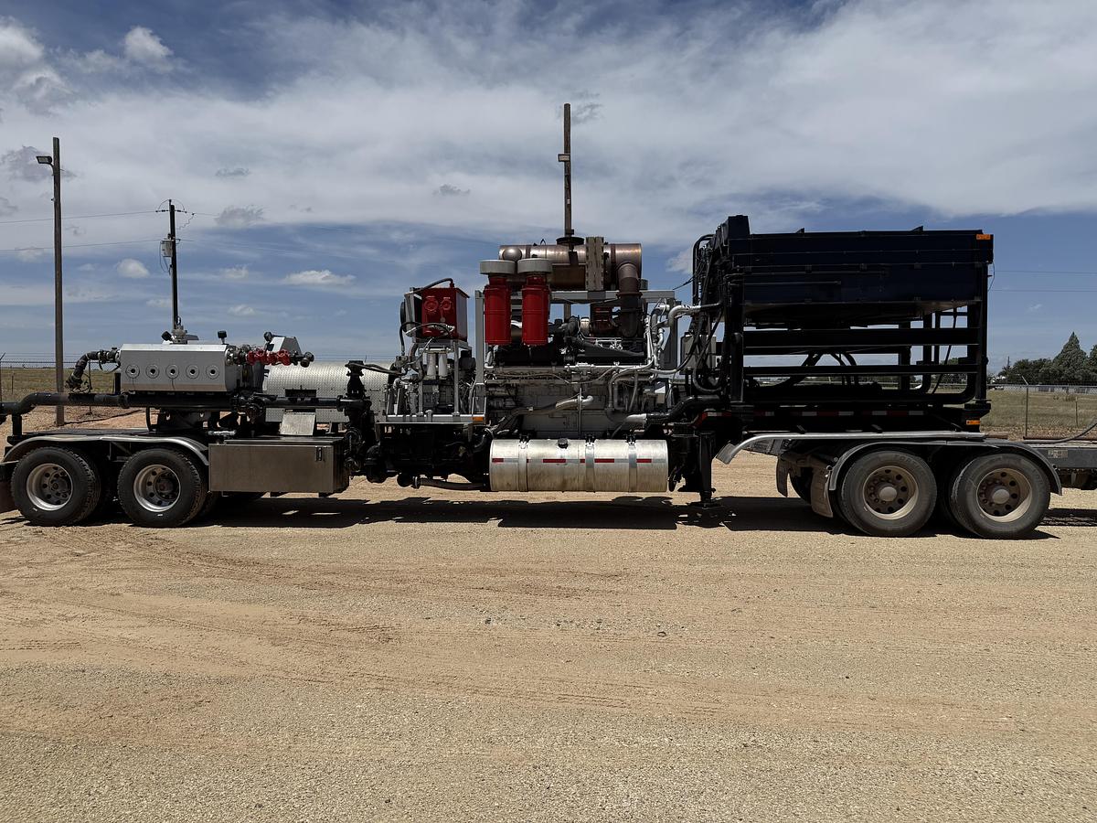 Used Dual Fuel Quinuplex Frac Pump Package