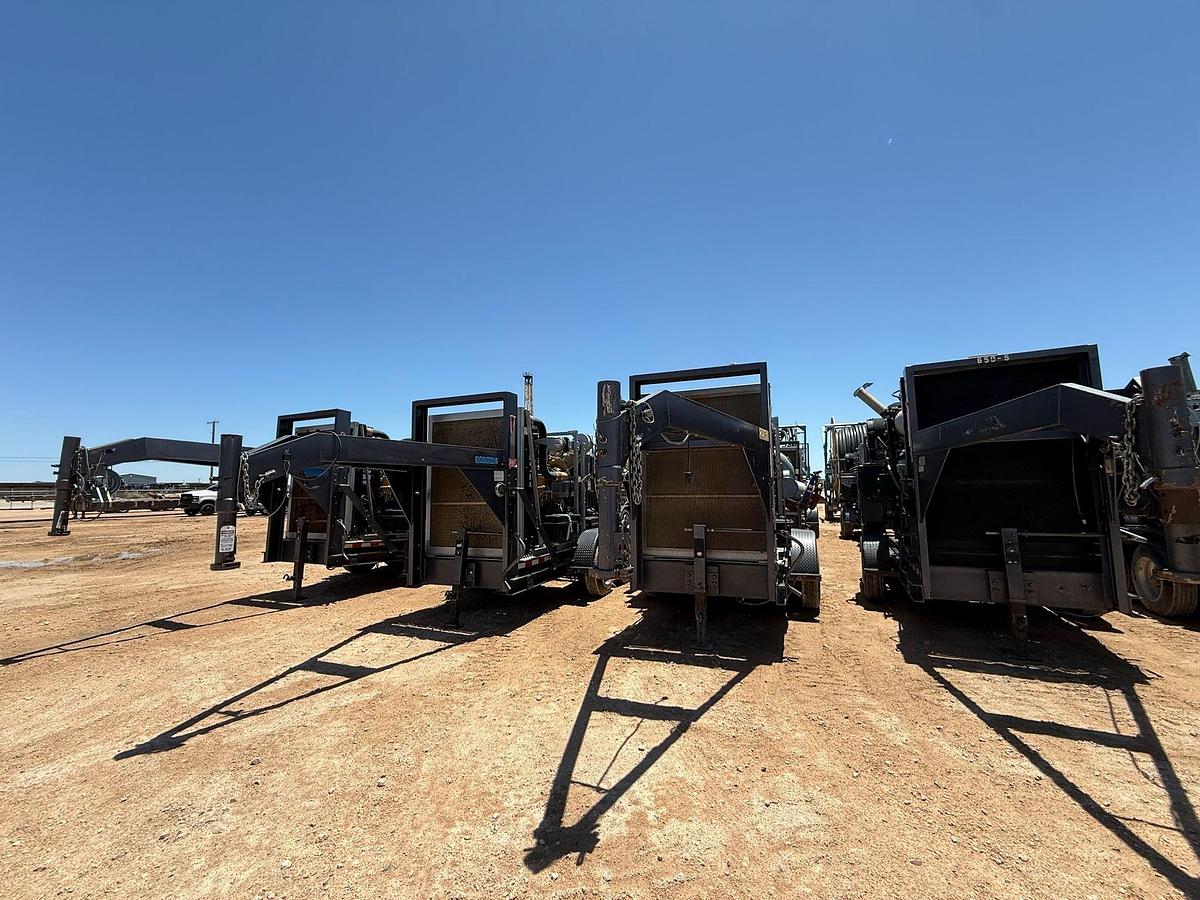 Used Scania 600 HP Tier 4 Pump Package