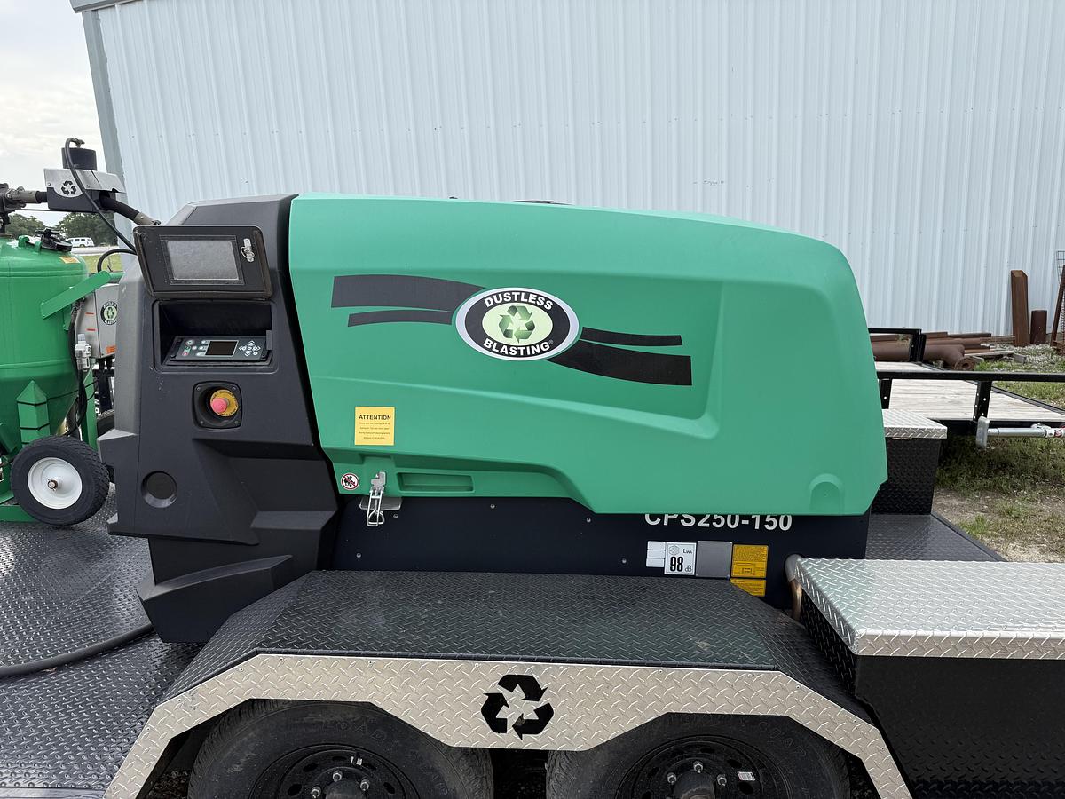 Used Mobile Sandblasting Unit