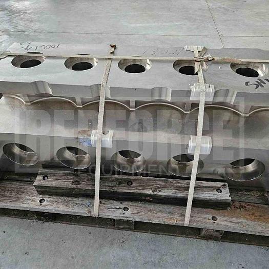 Used (11) Partially Machined Forum Quintuplex Stainless Steel Fluid Ends