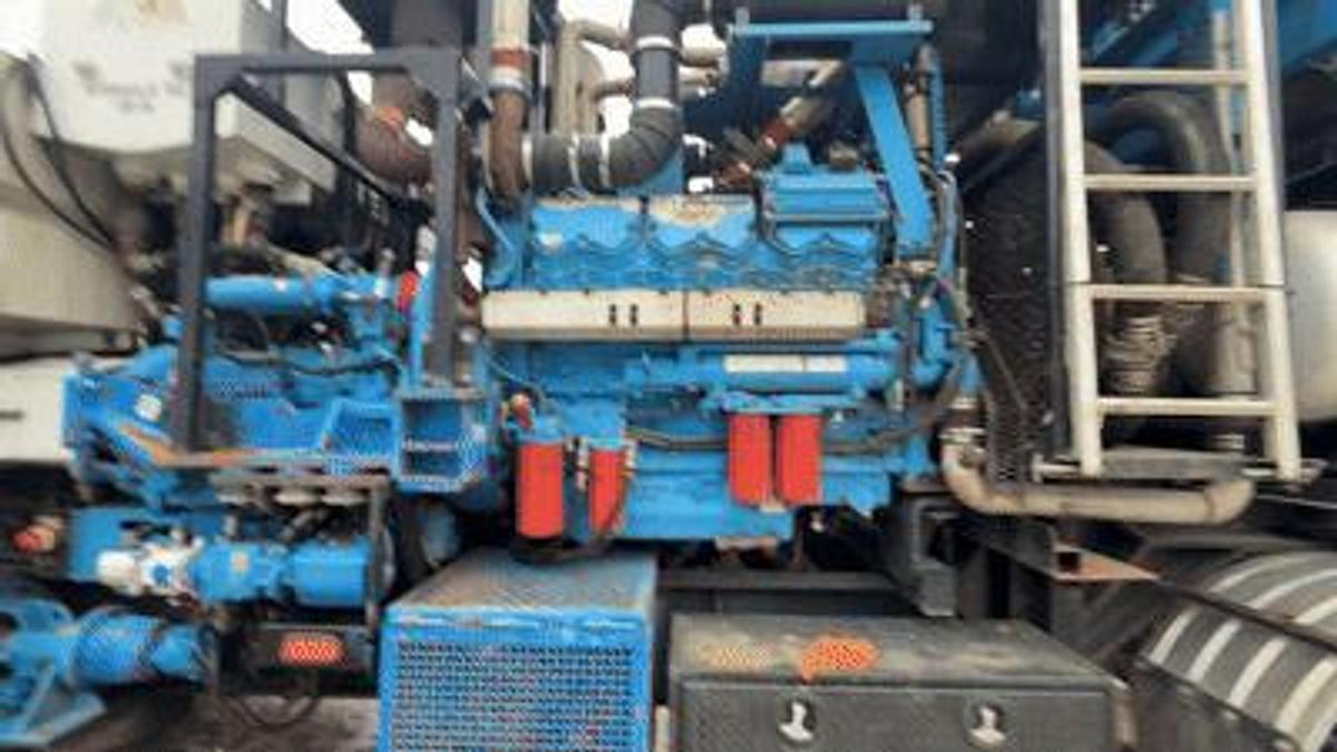 Used GEFCO DP2000 Double Quintuplex Fluid Pump