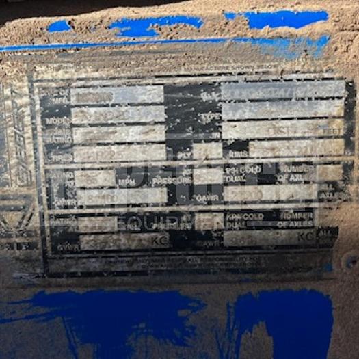 Used 2006 Dual Axle Frac Trailer