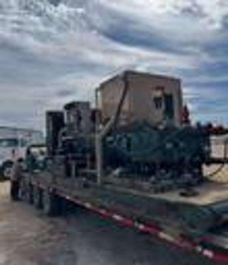 Used 600 HP Skidded Triplex Pump