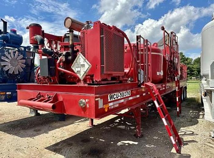 Used 2011 Wilco WCU-50/310 Batch Mixer Combo Trailer