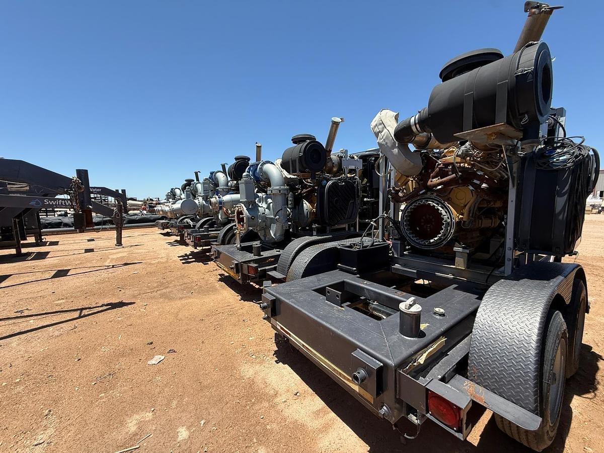 Used Scania 600 HP Tier 4 Pump Package