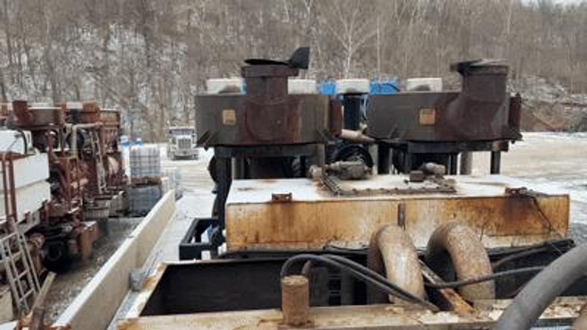 Used GEFCO DP2000 Double Quintuplex Fluid Pump