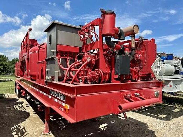 Used 2011 Wilco WCU-50/310 Batch Mixer Combo Trailer