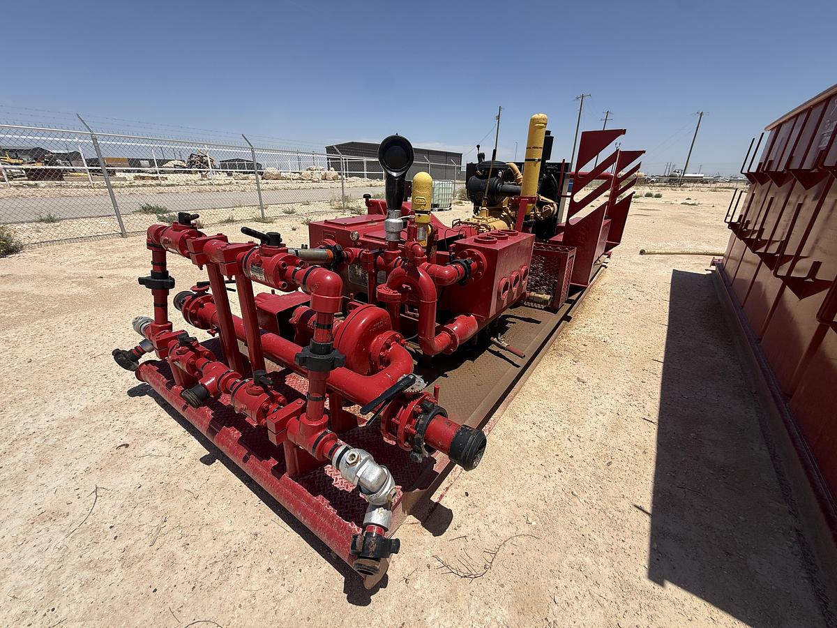 Used JWS  185 Well Service Pumps with Pits