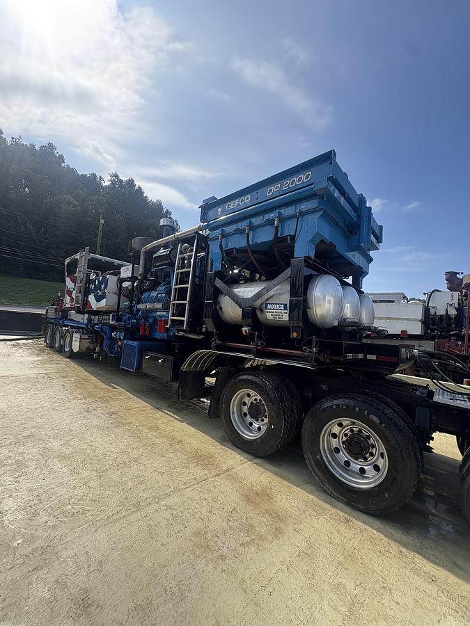 Used GEFCO DP2000 Double Quintuplex Fluid Pump