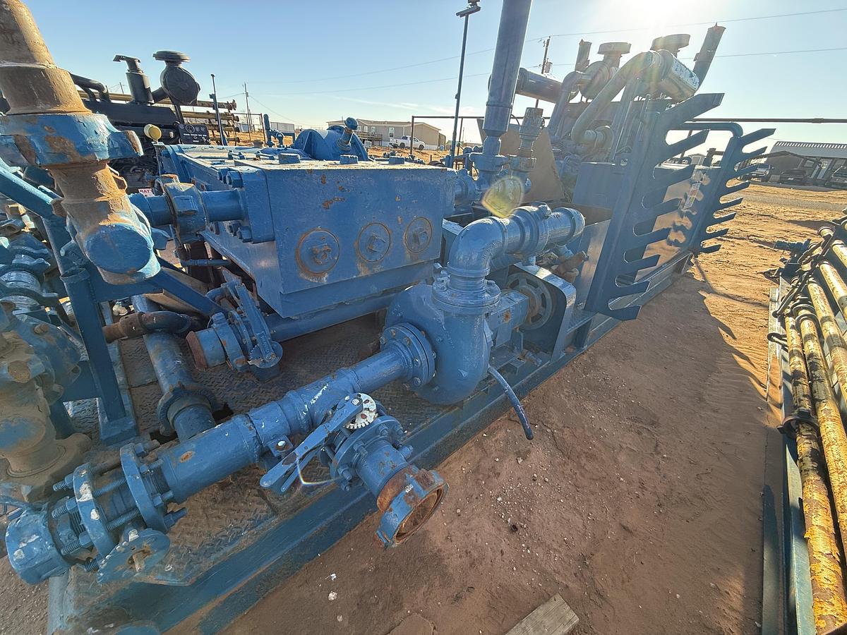 Used NOV SA640-5 Pump Skid