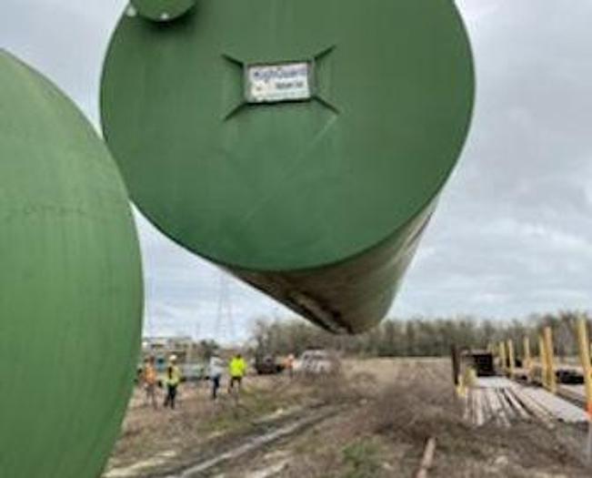 Used (4) 60,000 Gallon Storage Tanks