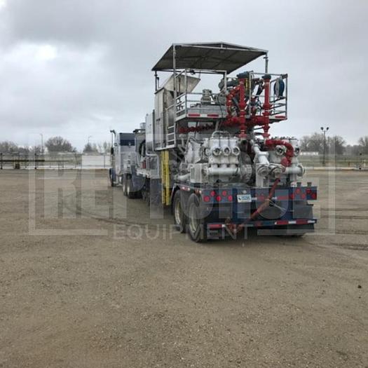 Used 2014 Freemyer Trailer Mounted Double Pumper