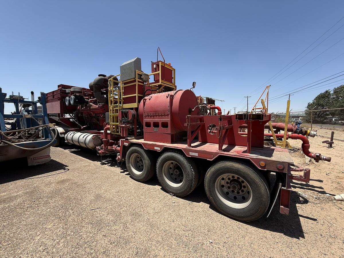 Used Triplex Frac Pump With Tractor