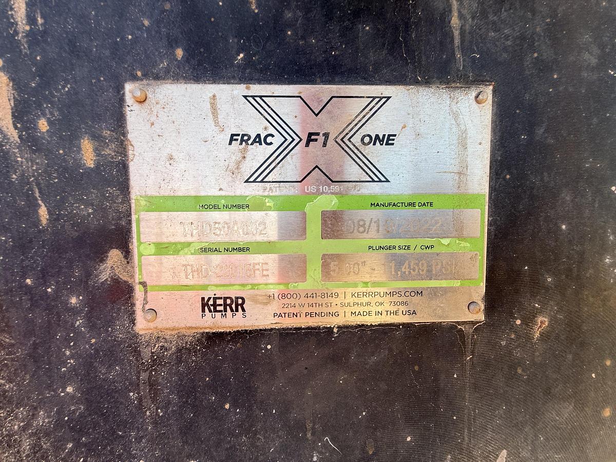 Used Triplex Frac Pump With Tractor