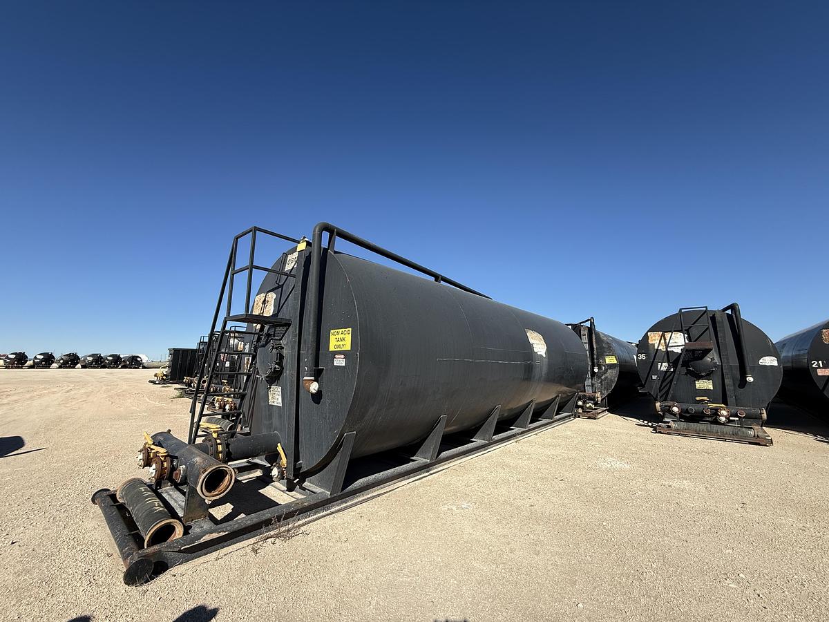 Used 500 BBL Skidded Frac Tanks