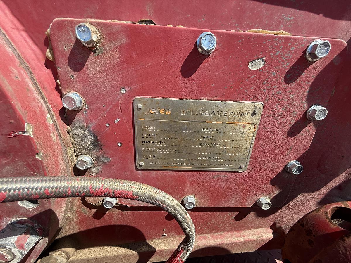 Used 2017 Jereh 800 hp Double Pump
