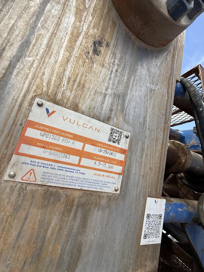 Used BJ Rhino 2500 Quintuplex Frac Pumps