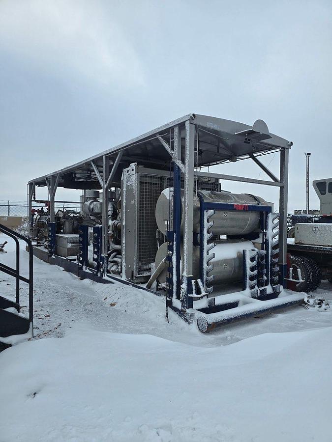 Used 1000 HP Skidded Fluid Pump