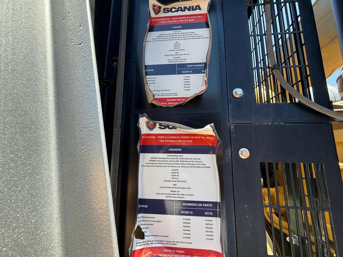 Used Scania 600 HP Tier 4 Pump Package