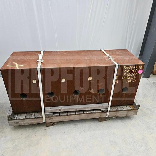 Used (4) Quintuplex Stainless Steel Fluid Ends Forgings