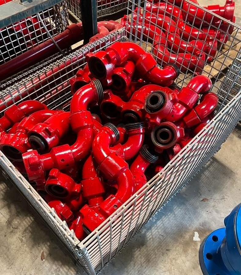 Refurbished Assorted 3" Swivels, Iron & Valves