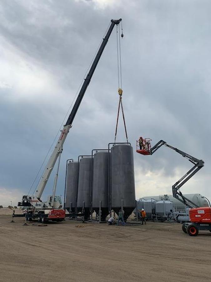Used 2012 Wilco 2,150 Cubic Foot Cement Silos