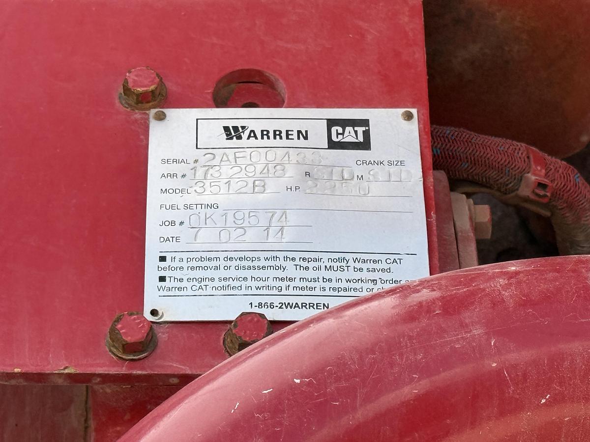 Used Serva 2250 HP Quintuplex Frac Pumps